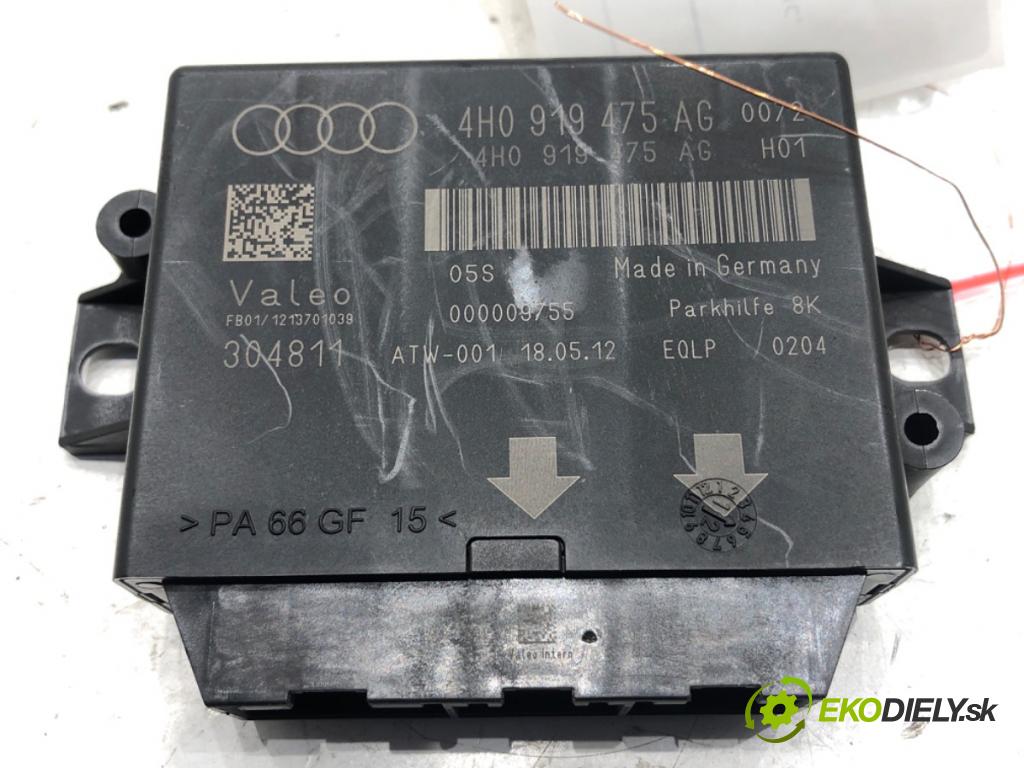 AUDI A8 D4 sedan 2012 368 kW 6.3 W12 quattro 6299 modul PDC 4H0919475AG (Řídící jednotka ostatní)