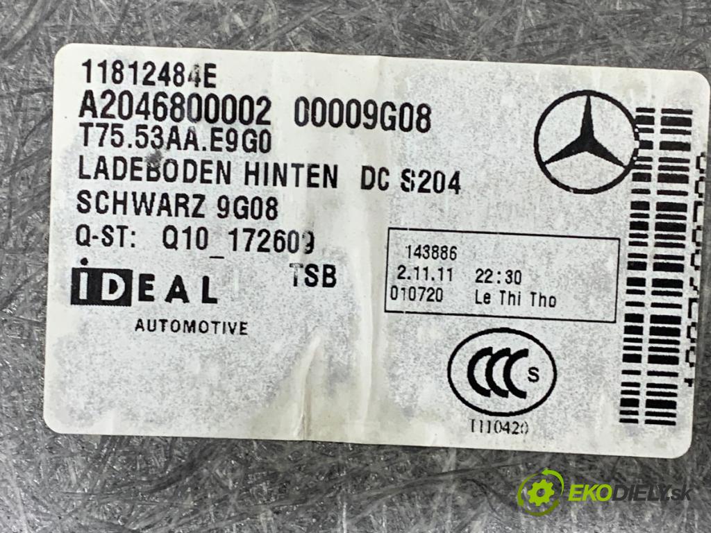 MERCEDES-BENZ S204 Kombi 2011 125 kW C 220 CDI (204.202) 2143 KRYTINA: kufra A2046800002