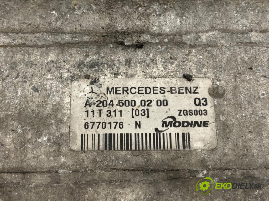 MERCEDES-BENZ S204 Kombi 2011 125 kW C 220 CDI (204.202) 2143 intercooler A2045000200 (Intercooler (chladič nasávaného vzduchu))