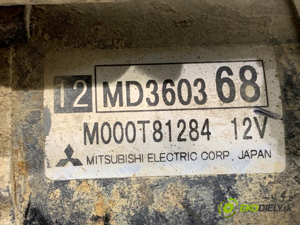 MITSUBISHI PAJERO PININ I samochód terenowy zamknięty 2001 95 kW 2.0 GDI (H67W, H77W) 1999 Štartér M000T81284 (Štartér)