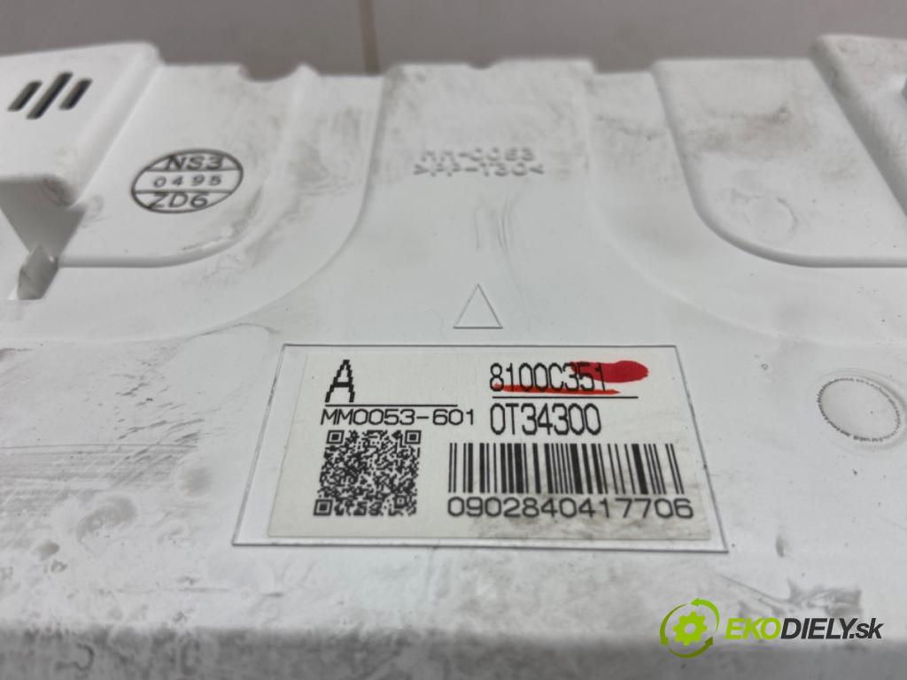 MITSUBISHI ASX SUV 2015 86 kW 1.6 MIVEC 1590 Prístrojovka 8100C351 (Prístrojová doska)