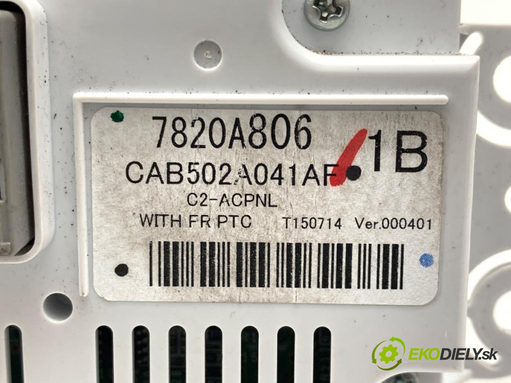 MITSUBISHI ASX SUV 2015 86 kW 1.6 MIVEC 1590 Panel ovládaní topení 7820A806 (Páčky pod volantem)