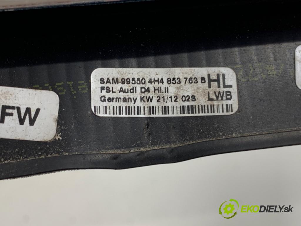 AUDI A8 D4 sedan 2012 368 kW 6.3 W12 quattro 6299 lišta Sbírání: zadní část levý 4H4853763B