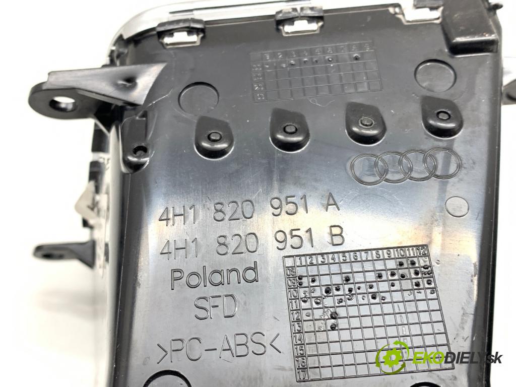 AUDI A8 D4 sedan 2012 368 kW 6.3 W12 quattro 6299 mří topení přední část střední 4H1820952A