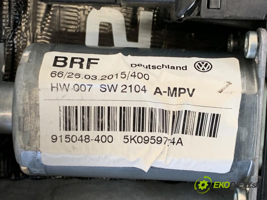 VW TOURAN nadwozie wielkoprzestrzenne (MPV) 2015 103 kW 1.4 TSI 1390 Mechanizmus okna pravy zad 1T0839730Q