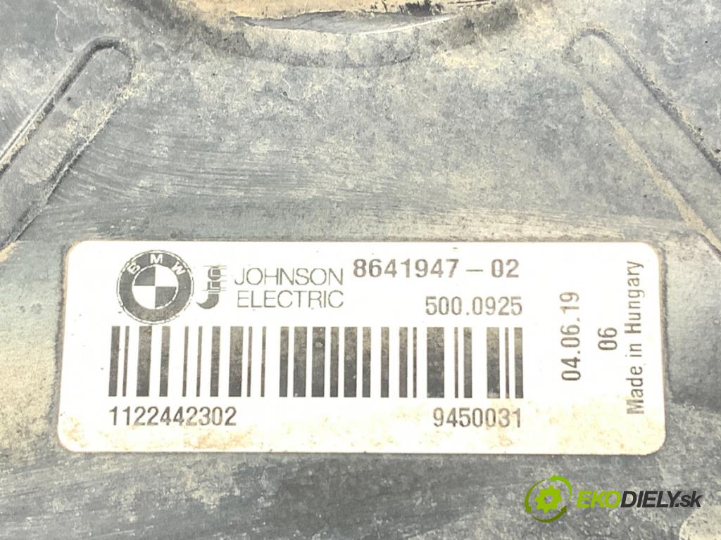 BMW F20 liftback 2019 100 kW 118 i 1598 Ventilátor chladiča 8641947-02 (Ventilátor)