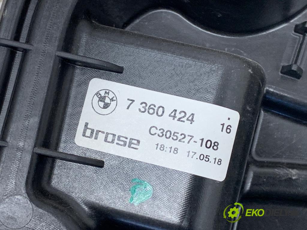 BMW G30 sedan 2018 140 kW 520 d Mild-Hybrid 1995 mechanismus okna pravý přední část 7360424