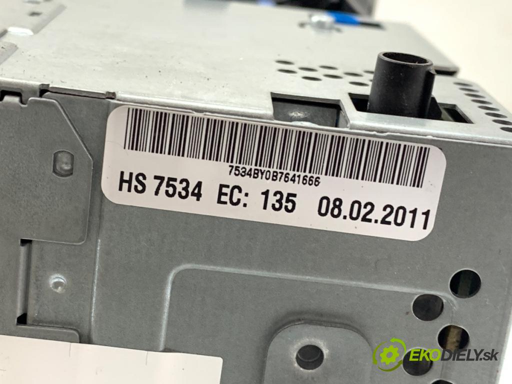 BMW F11 Kombi 2011 135 kW 520 d 1995 RADIO 9239155 (Audio zariadenie)