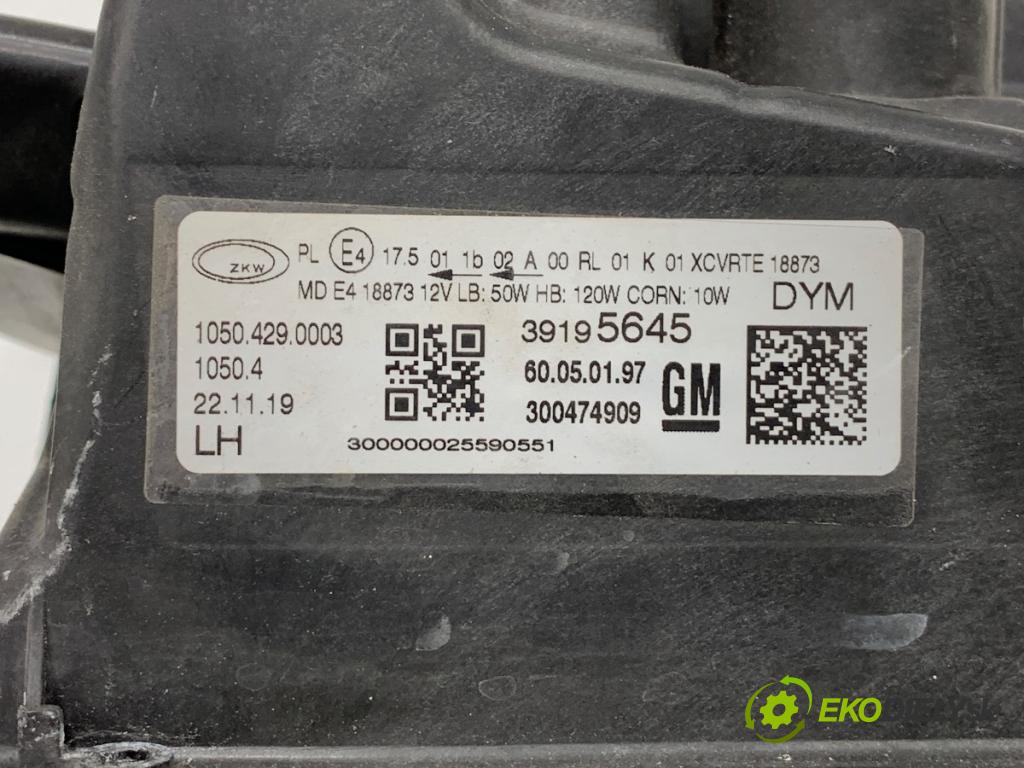 OPEL INSIGNIA B Kombi 2020 100 kW 1.6 CDTi (35) 1598 Svetlomet ľavy predný 39195645