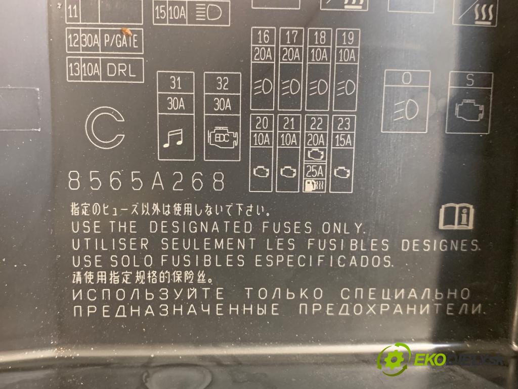 MITSUBISHI ASX SUV 2015 86 kW 1.6 MIVEC 1590 Skrinka poistková 8565A268 (Poistková skrinka)