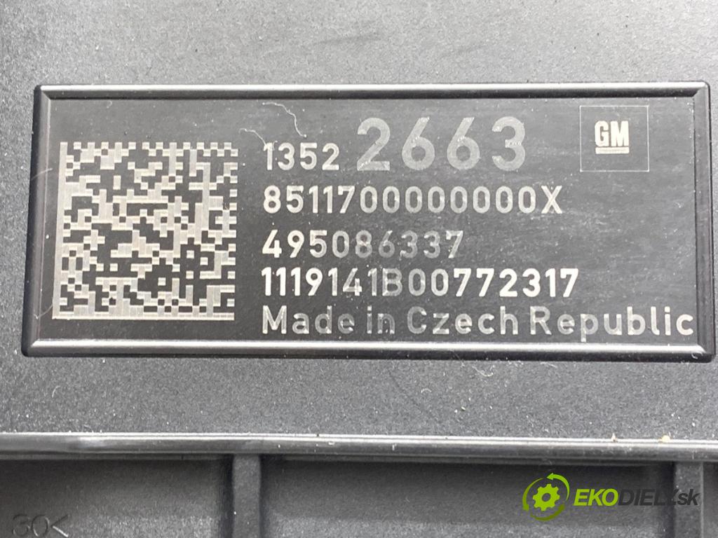 OPEL ASTRA K liftback 2019 110 kW 1.4 Turbo (68) 1399 Modul pumpy paliva 13522663