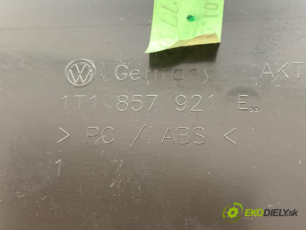 VW TOURAN nadwozie wielkoprzestrzenne (MPV) 2015 103 kW 1.4 TSI 1390 Mriežky kúrenia predný 1T1857921E