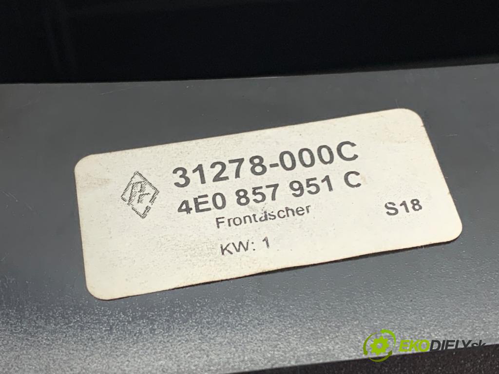 AUDI A8 D3 sedan 2007 331 kW S8 quattro 5204 Popolník 4E0857951C