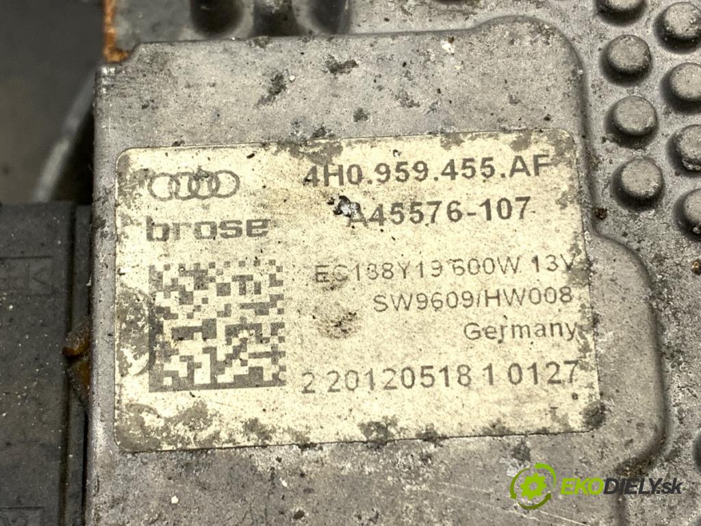AUDI A8 D4 sedan 2012 368 kW 6.3 W12 quattro 6299 Ventilátor chladiča 4H0959455AF (Ventilátor)
