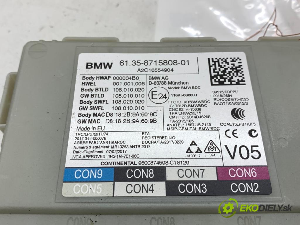 BMW G30 sedan 2018 140 kW 520 d Mild-Hybrid 1995 Modul komfortu BDC: 8715808
