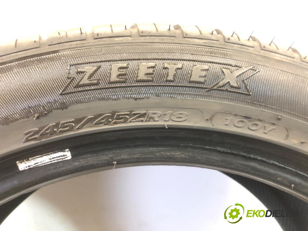 --- --- PNEUMATIKA: 2X 245/45 R18 ZEETEX