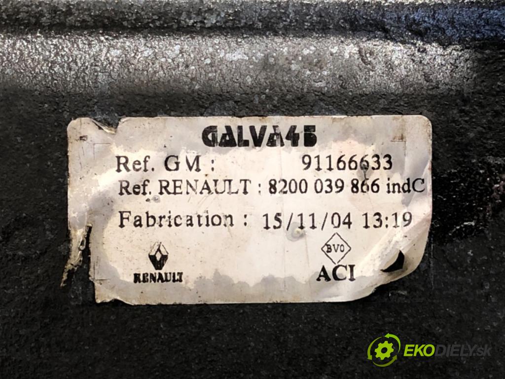 RENAULT TRAFIC II Autobus 2004 60 kW 1.9 dCI 80 (JL0B) 1870 Výstuha pod Motor 8200039866 (Výstuha predná)
