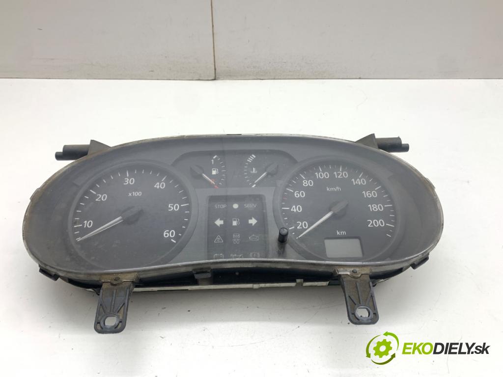 RENAULT TRAFIC II Autobus 2004 60 kW 1.9 dCI 80 (JL0B) 1870 prístrojovka 8200279062 (Přístrojová deska)