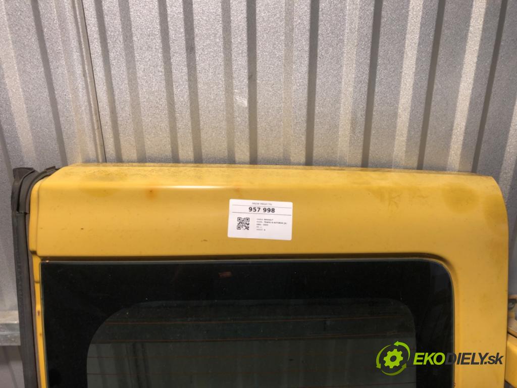 RENAULT TRAFIC II Autobus 2004 60 kW 1.9 dCI 80 (JL0B) 1870 Dvere pravy zad