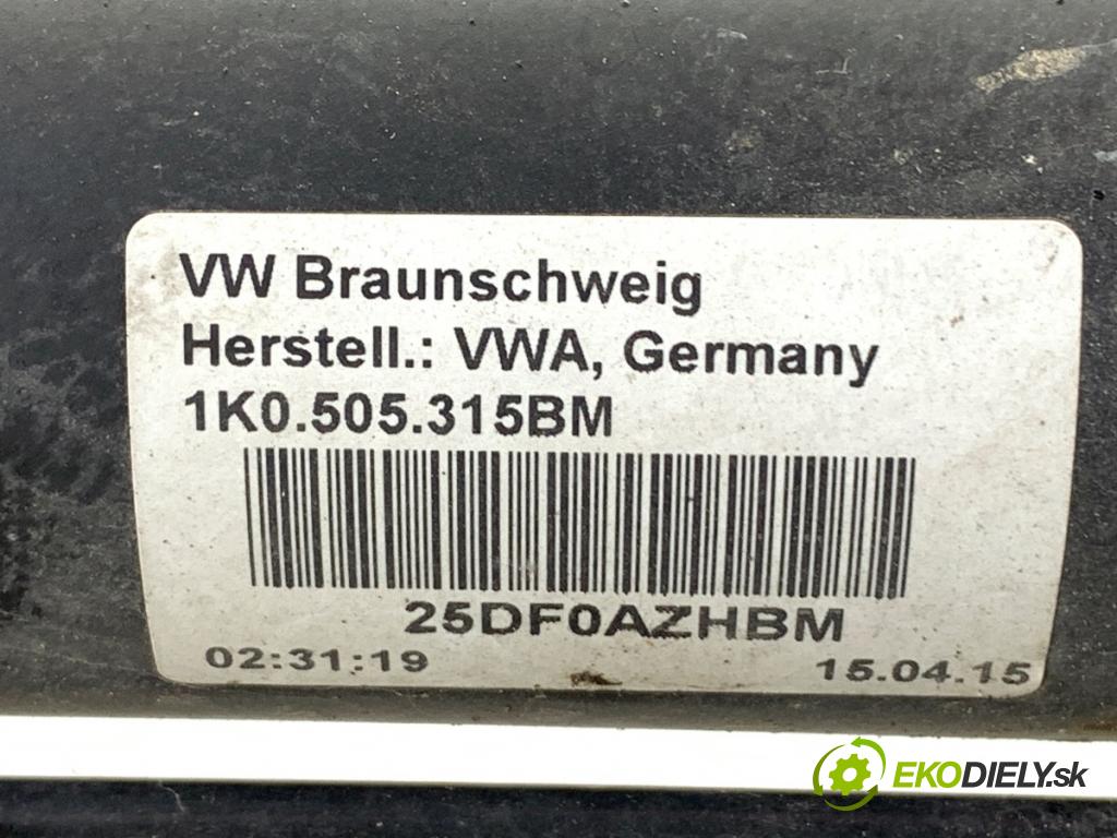 VW TOURAN nadwozie wielkoprzestrzenne (MPV) 2015 103 kW 1.4 TSI 1390 Výstuha zad 1K0505315BM
