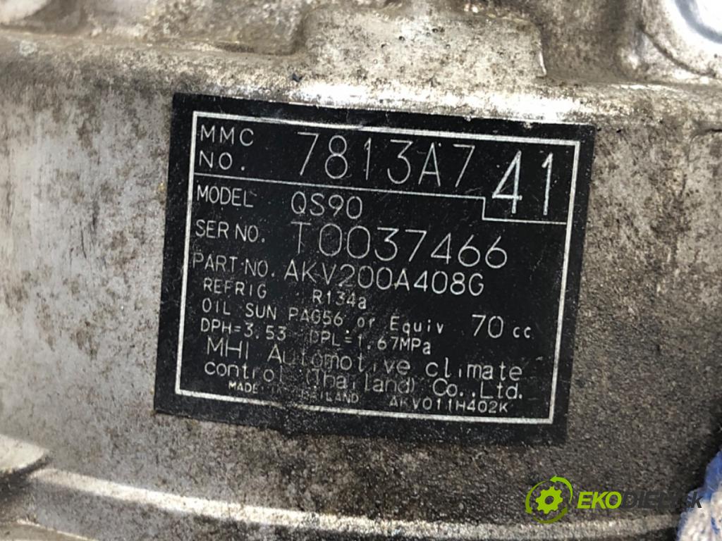 MITSUBISHI ASX SUV 2015 86 kW 1.6 MIVEC 1590 kompresor klimatizace 7813A741 (Kompresor klimatizace)