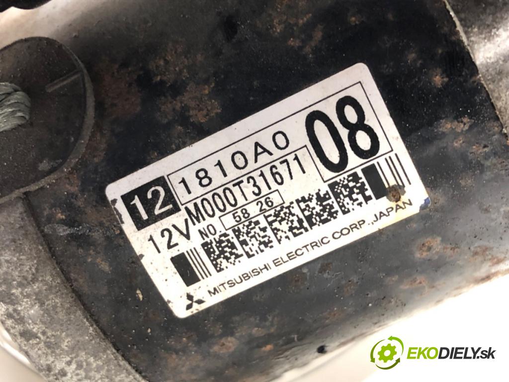 MITSUBISHI ASX SUV 2015 86 kW 1.6 MIVEC 1590 Štartér 1810A008 (Štartér)