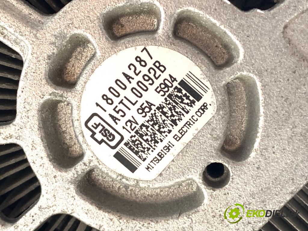 MITSUBISHI ASX SUV 2015 86 kW 1.6 MIVEC 1590 Alternátor 1800A287 (Alternátor)