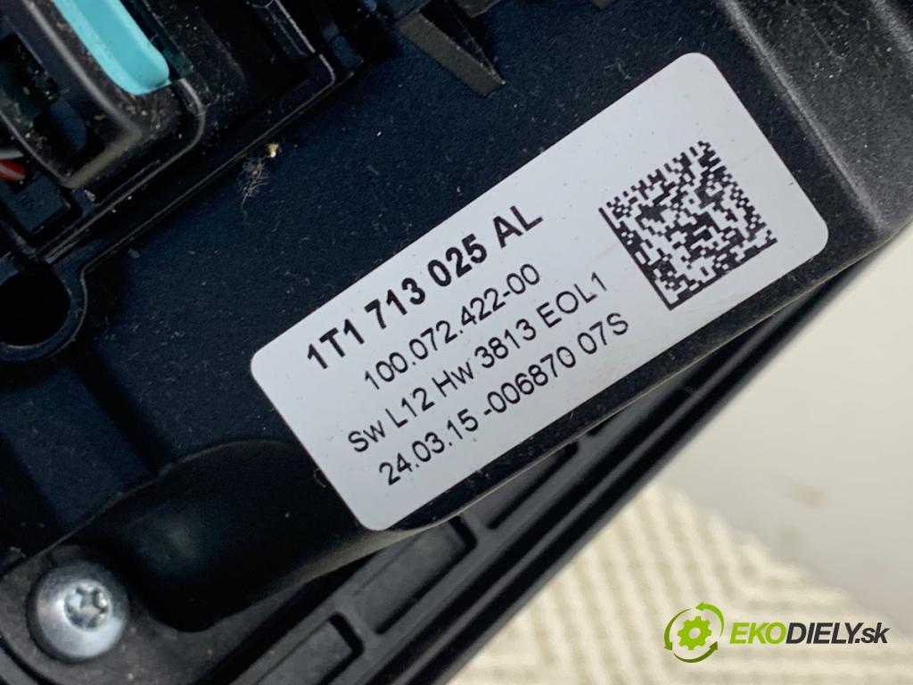 VW TOURAN nadwozie wielkoprzestrzenne (MPV) 2015 103 kW 1.4 TSI 1390 Kulisa 1T1713025AL (Rýchlostná páka (kulisa))
