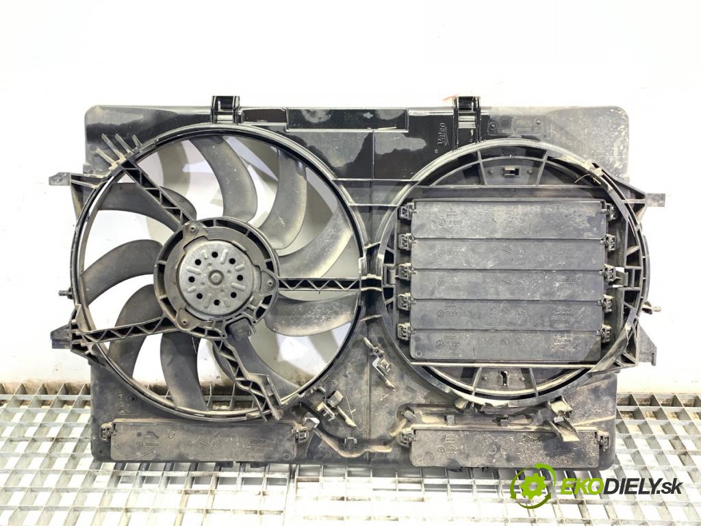 AUDI A4 B8 sedan 2008 105 kW 2.0 TDI 1968 Ventilátor chladiča 993329B (Ventilátor)