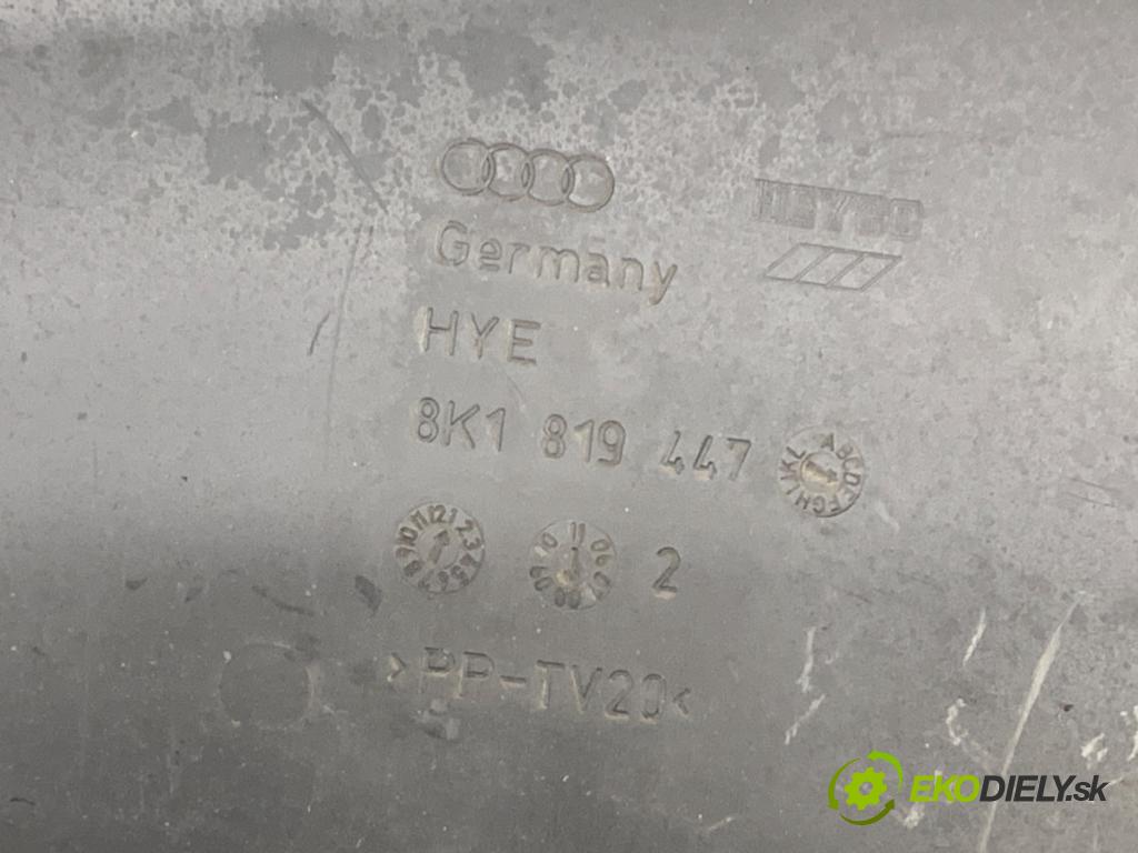 AUDI A4 B8 sedan 2008 105 kW 2.0 TDI 1968 Torpédo, plast pod čelné okno 8K1819447 (Torpédo (plast pod čelným sklom))