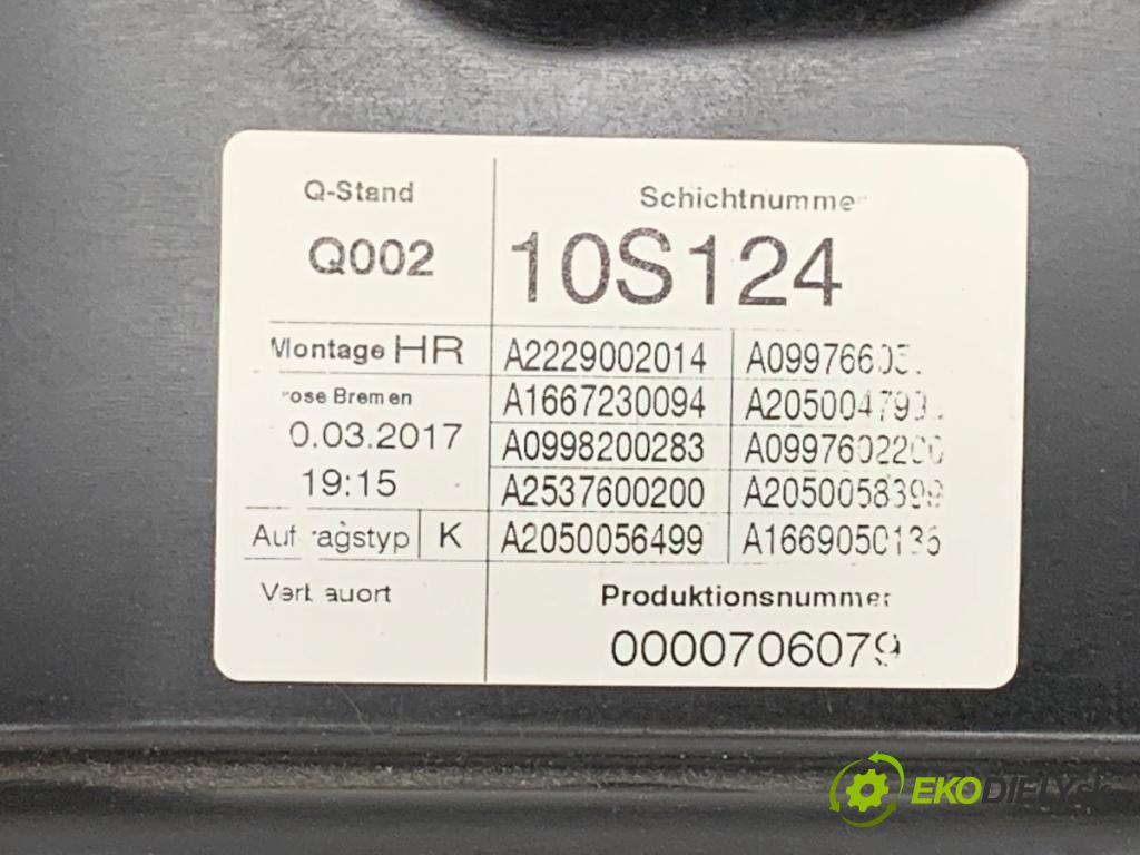 MERCEDES-BENZ GLC Coupe SUV 2017 270 kW AMG 43 4-matic (253.364) 2996 mechanismus okna pravý zadní část