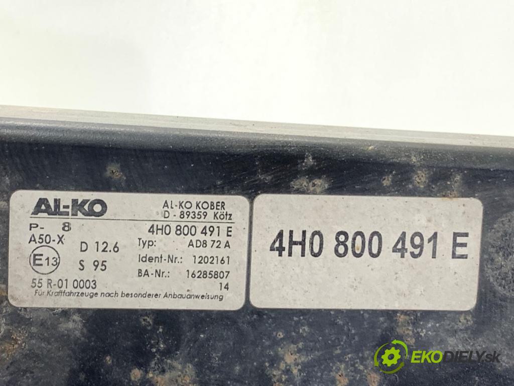 AUDI A8 D4 sedan 2012 368 kW 6.3 W12 quattro 6299 Hák tažné zařízení 4H0800491E (Tažné zařízení)