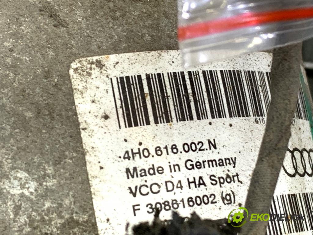 AUDI A8 D4 sedan 2012 368 kW 6.3 W12 quattro 6299 tlumič pravý zadní část 4H0616002N