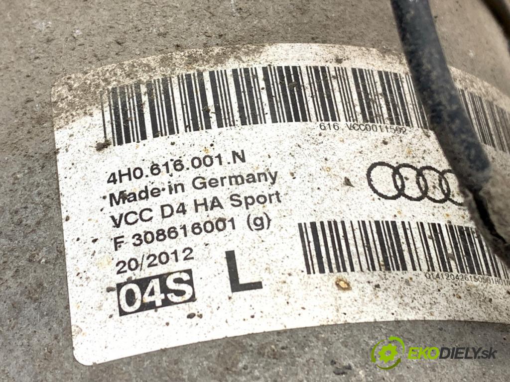 AUDI A8 D4 sedan 2012 368 kW 6.3 W12 quattro 6299 tlumič levý zadní část 4H0616001N