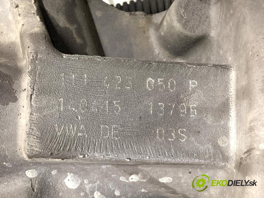 VW TOURAN nadwozie wielkoprzestrzenne (MPV) 2015 103 kW 1.4 TSI 1390 riadenie volantu Riadenie 1T1423050P