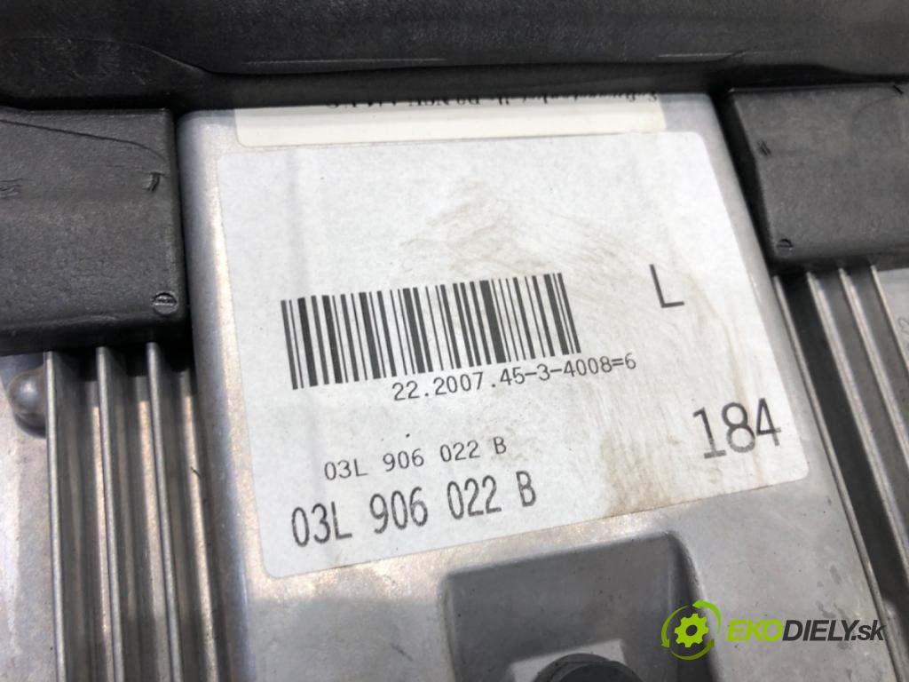 AUDI A4 B8 sedan 2008 105 kW 2.0 TDI 1968 řídící jednotka motora 03L906022B (Řídicí jednotka)