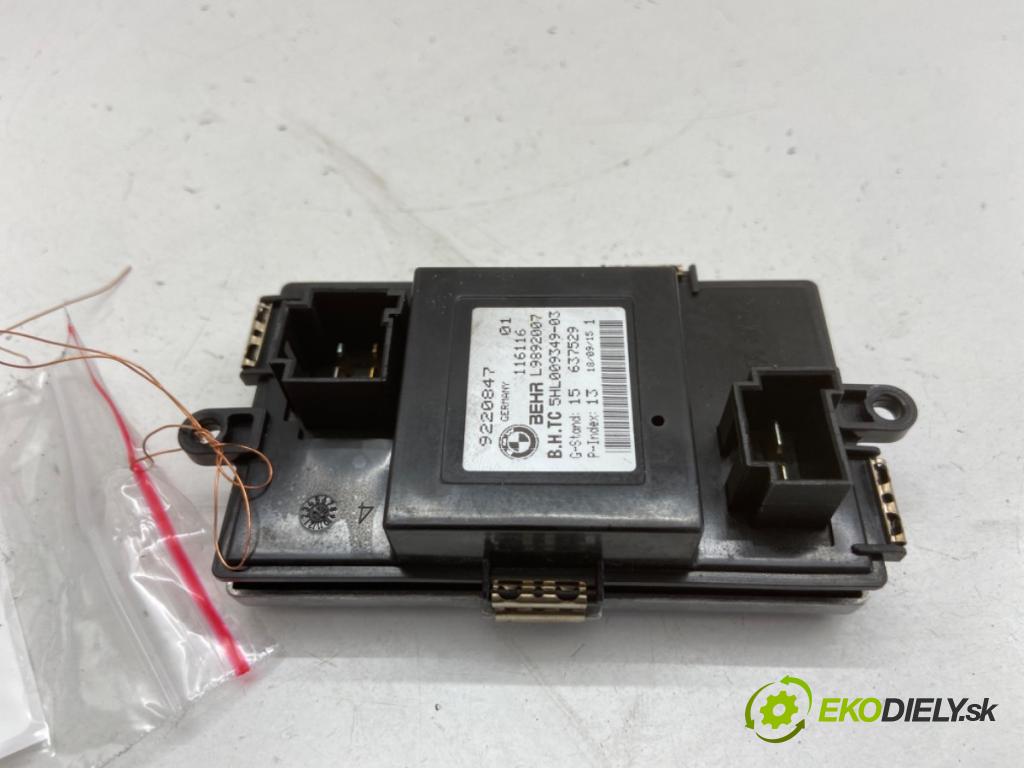BMW F11 Kombi 2011 135 kW 520 d 1995 Odpor, rezistor kúrenia vzduchu 9220847 (Odpor (rezistor) kúrenia)