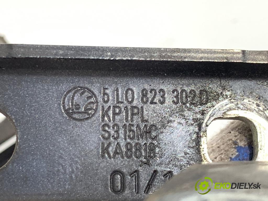 SKODA YETI SUV 2011 77 kW 1.2 TSI 1197 závesky kapoty predný 5L0823301D 5L0823302D