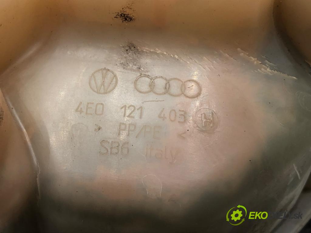 AUDI A8 D3 sedan 2007 331 kW S8 quattro 5204 Nádržka vyrovnávacia (kvapaliny) chladiaceho 4E0121403