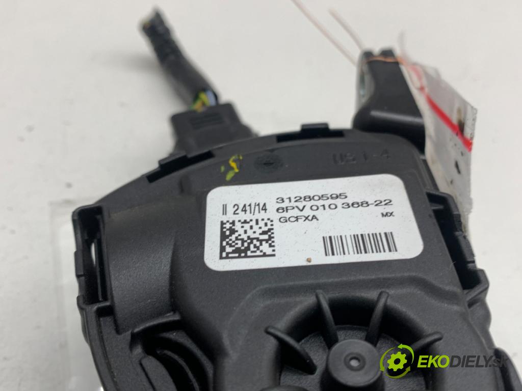 VOLVO V40 liftback 2014 84 kW D2 1560 Potenciometer plynu 31280595 (Potenciometer plynového pedálu)