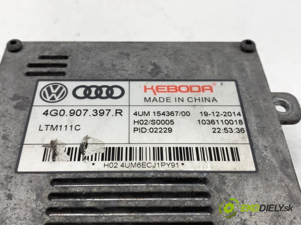 AUDI A6 C7 sedan 2015 110 kW 2.0 TDI 1968 Menič XENON 4G0907397R (Riadiaca jednotka xenónu)