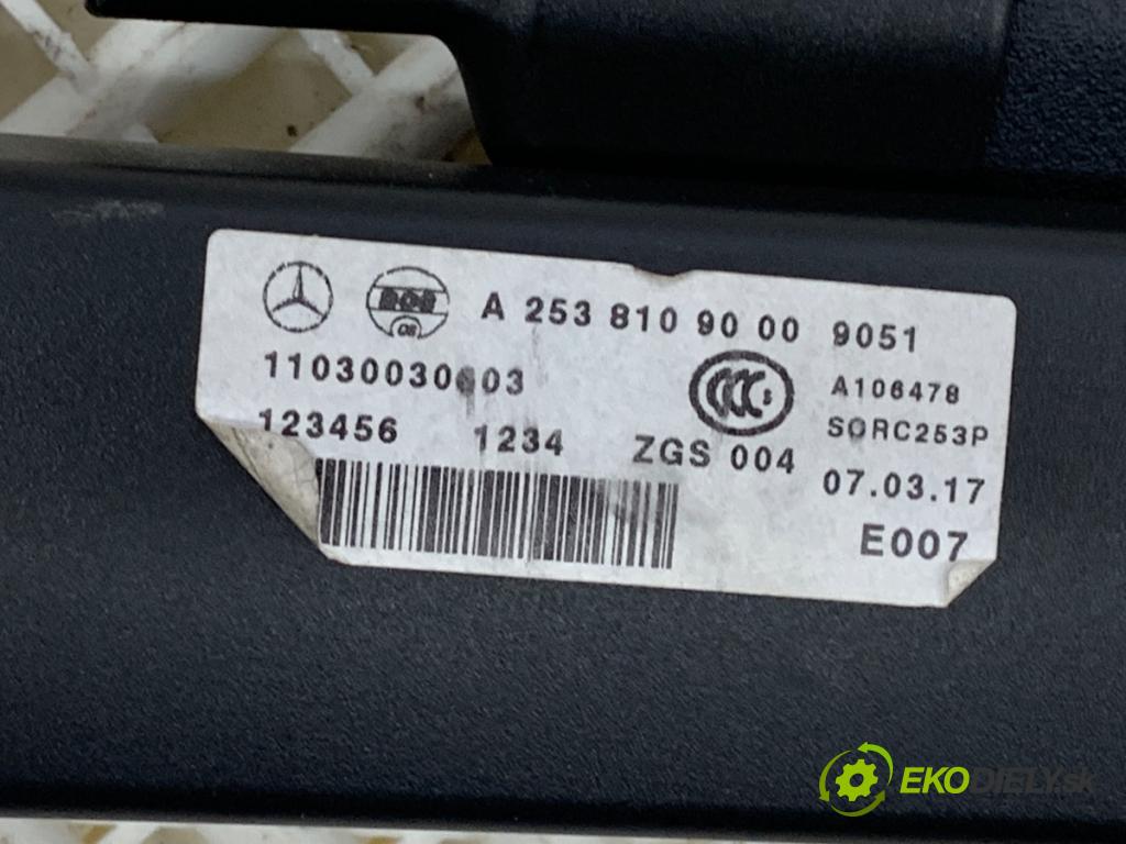MERCEDES-BENZ GLC Coupe SUV 2017 270 kW AMG 43 4-matic (253.364) 2996 Roleta kufra A2538109000