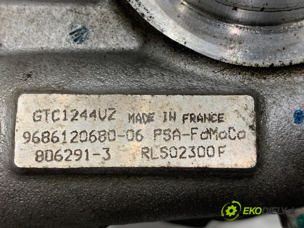 VOLVO V40 liftback 2014 84 kW D2 1560 Turbodúchadlo,turbo 9686120680 (Turbodúchadlo (kompletné))