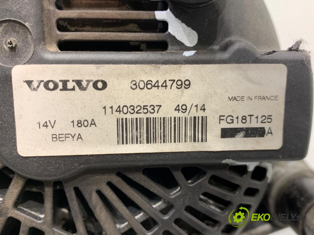 VOLVO V40 liftback 2014 84 kW D2 1560 Alternátor 30644799 (Alternátor)