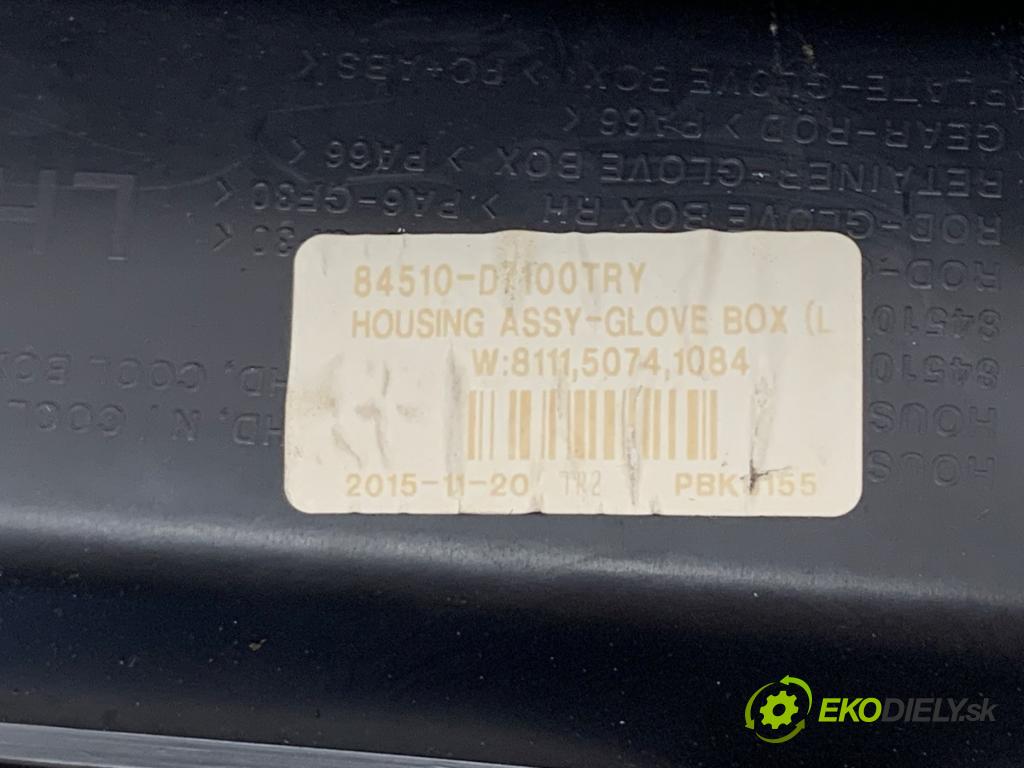 HYUNDAI TUCSON SUV 2015 100 kW 2.0 CRDi 1995 Priehradka, kastlík spolujazdca 84510-D7100 (Priehradka (kastlík))