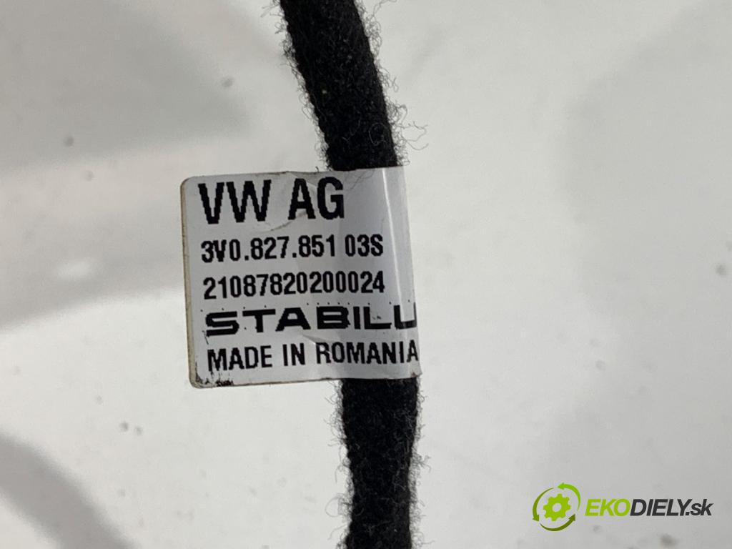 SKODA SUPERB III liftback 2017 132 kW 1.8 TSI 1798 Teleskop dverí kufra 3V0827851