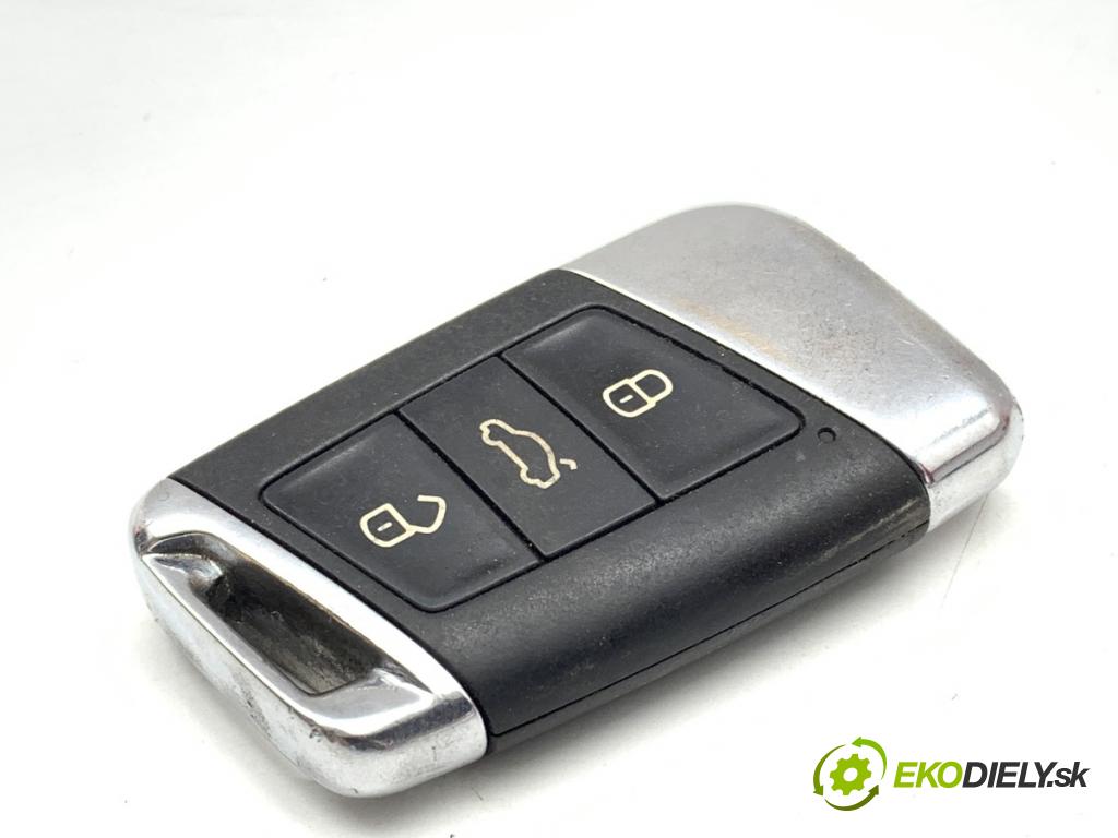 SKODA SUPERB III liftback 2017 132 kW 1.8 TSI 1798 klíč