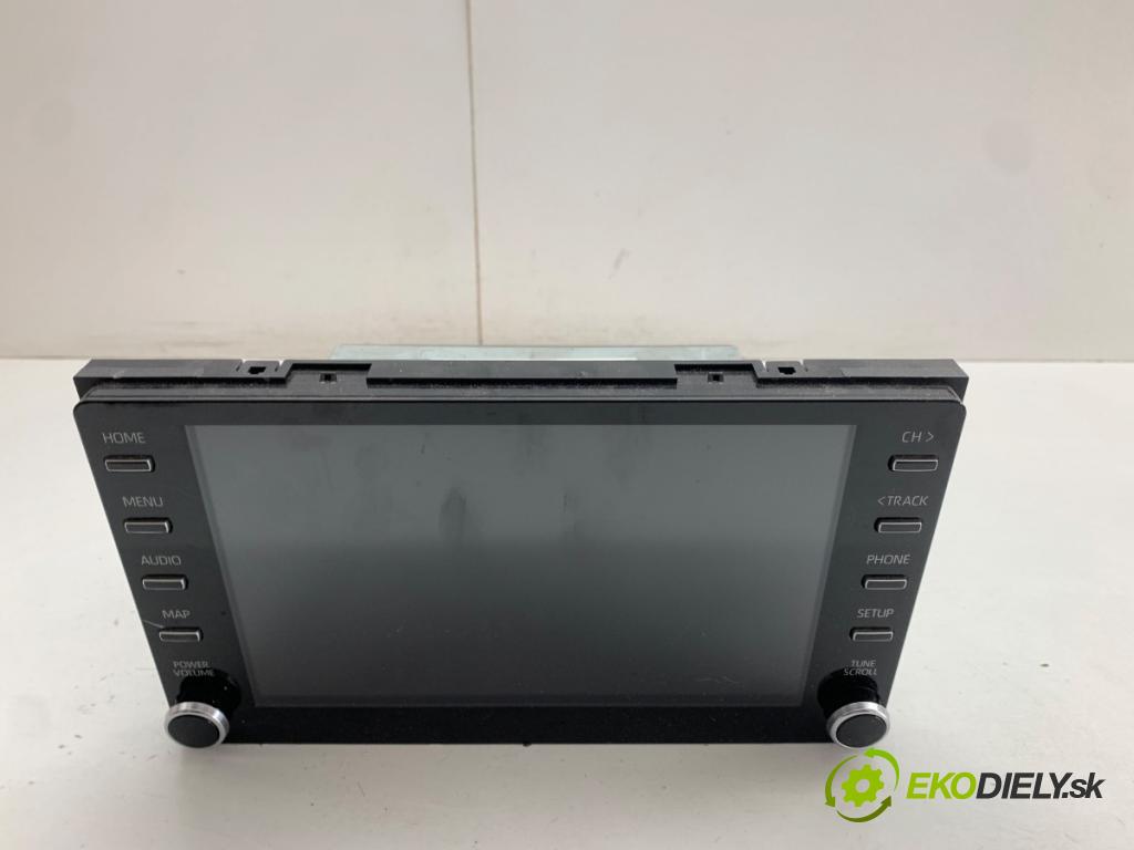 TOYOTA COROLLA E21 sedan 2020 72 kW 1.8 VVTi Hybrid (ZWE211, MZEA12) 1798 RADIO Displej 86140-02D40