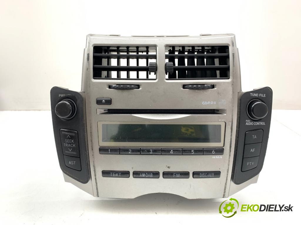 TOYOTA YARIS II liftback 2009 74 kW 1.33 VVT-i (NSP90_) 1329 RADIO 86120-0D490 (Audio zariadenie)