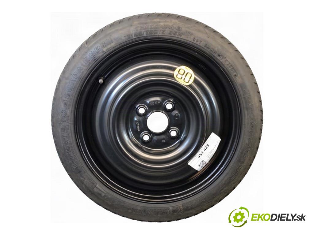 TOYOTA YARIS II liftback 2009 74 kW 1.33 VVT-i (NSP90_) 1329 koleso dojazdové 15 4X100 125/70/15